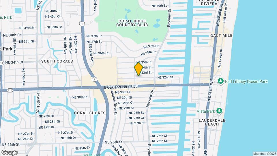2719 NE 32nd St Mapa y Detalles de la Ubicación