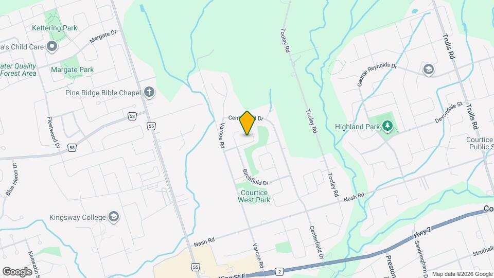 Hartsfield Lower Map and Location Details