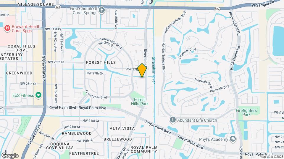 2652 Riverside Dr Map and Location Details