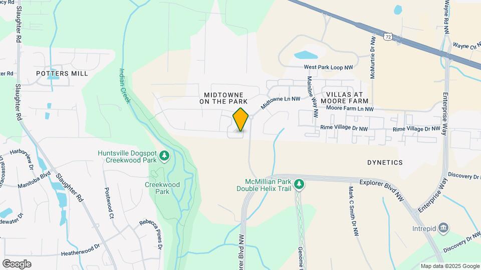 1121 Towne Creek Pl NW Map and Location Details