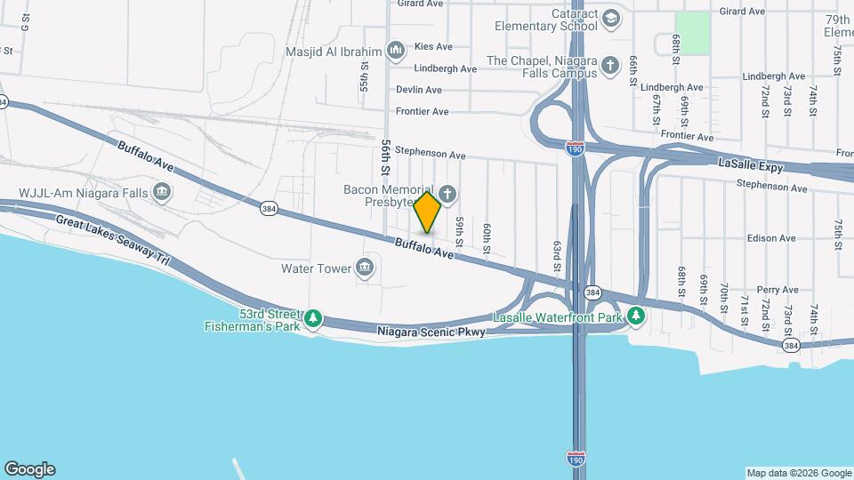 5722 Buffalo Ave Map and Location Details