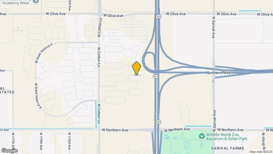 16845 W Evergreen Rd Map and Location Details