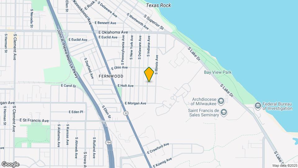 3374 S Indiana Ave, Unit 3374A Mapa y Detalles de la Ubicación
