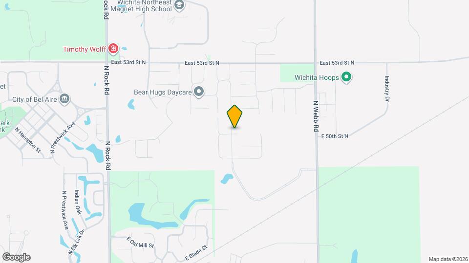 5224 N Cypress St Map and Location Details