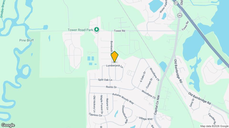 5722 Lumberjack Ln Map and Location Details