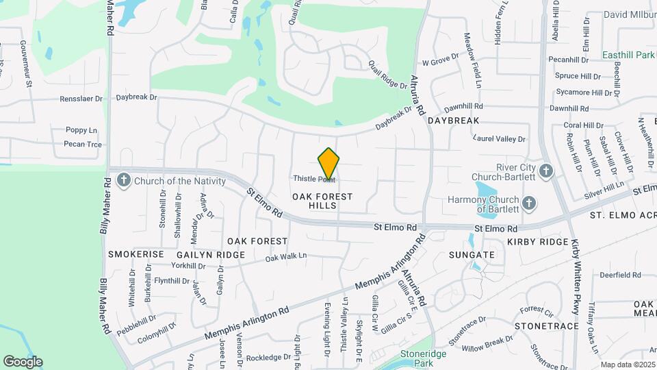 6353 Thistle Point Map and Location Details