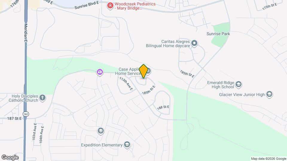 18314 115th Ave E Map and Location Details