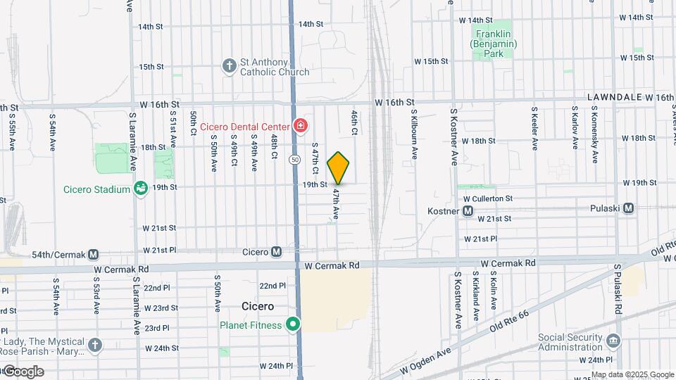 4639 W 19th St Mapa y Detalles de la Ubicación