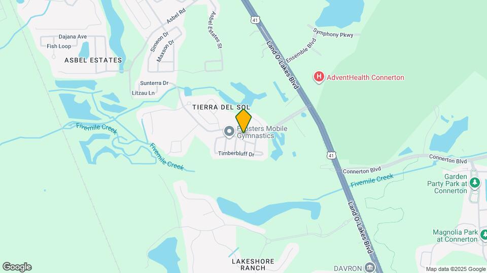 19418 Timberbluff Dr Map and Location Details