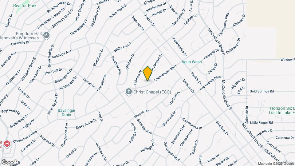 3545 Chemehuevi Blvd Map and Location Details