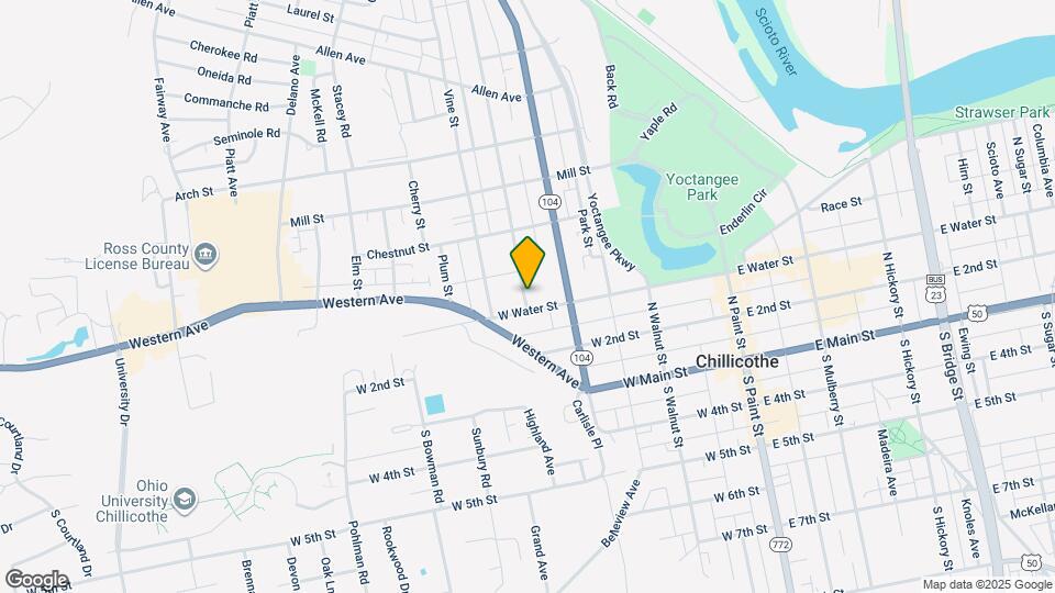 147 Scioto Ave Map and Location Details