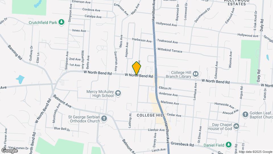6129 Cary Ave Map and Location Details