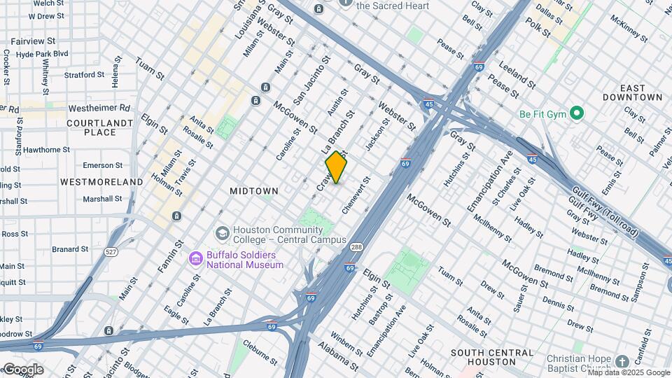 2804 Jackson St Map and Location Details