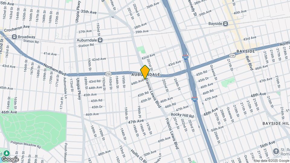 196-54 44th Ave Map and Location Details