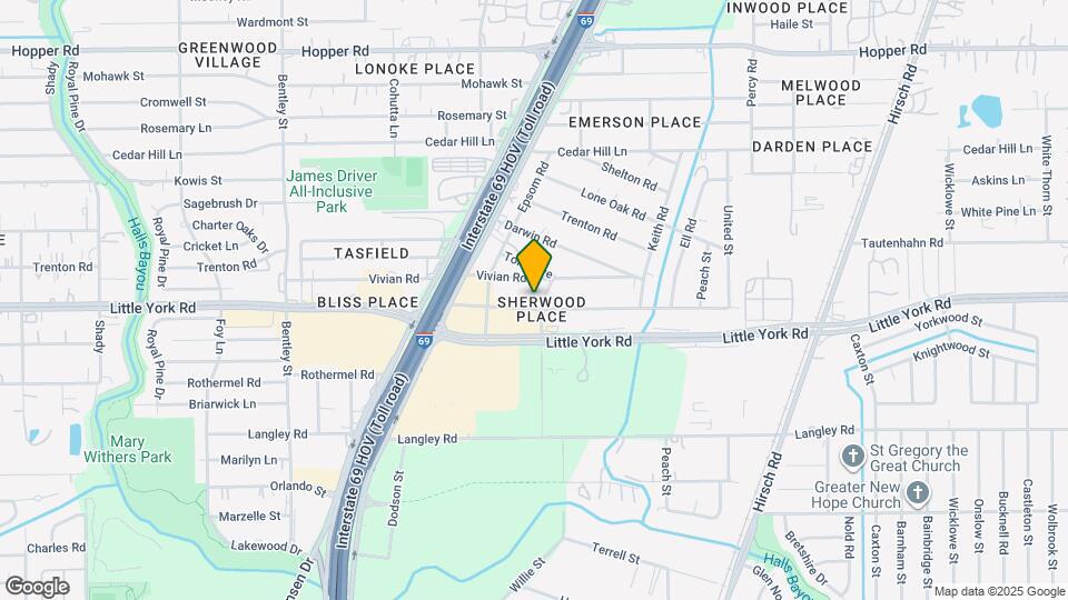 4123 Littlecrest Rd Map and Location Details