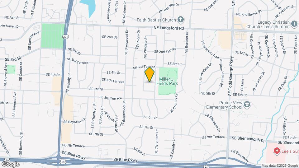 1211 SE 4th Terrace Map and Location Details