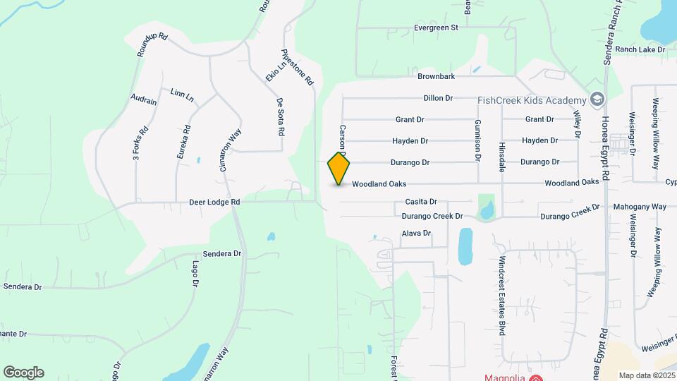 7135 Woodland Oaks Map and Location Details