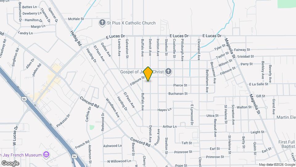 4325 Detroit Ave Map and Location Details