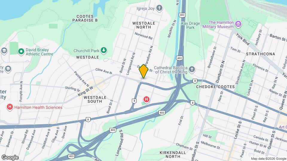 816 King St W Map and Location Details