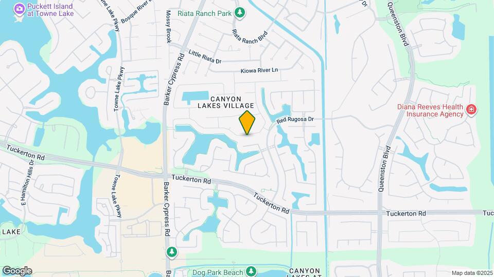 17307 S Summit Canyon Dr Map and Location Details
