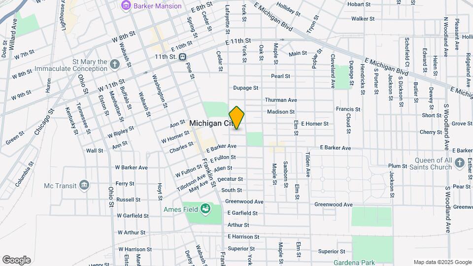 210 1/2 Belden St, Unit BBC Rentals Map and Location Details