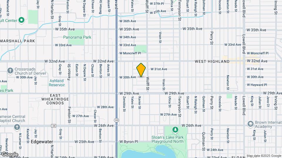 4840 W 30th Ave Map and Location Details
