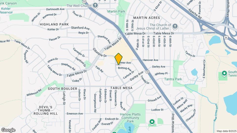 3735 Britting Ave Map and Location Details
