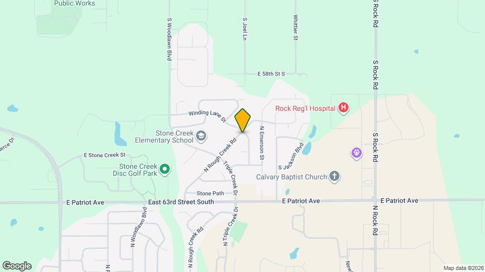 3056 N Rough Creek Rd Map and Location Details