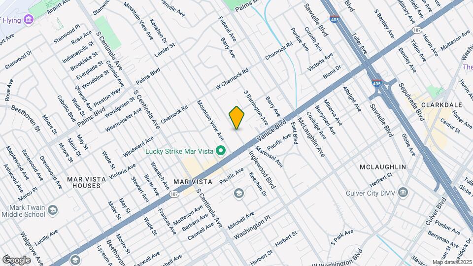 3737 Inglewood Blvd Map and Location Details