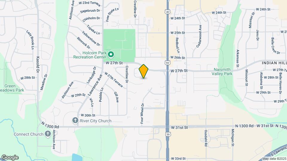 2504 Crestline Ct Map and Location Details
