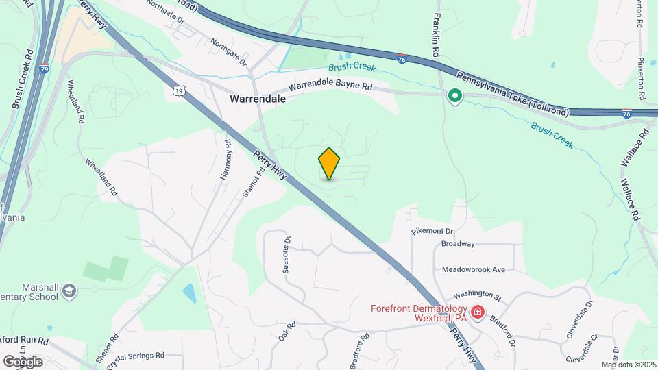 407 Fairmont Dr Mapa y Detalles de la Ubicación