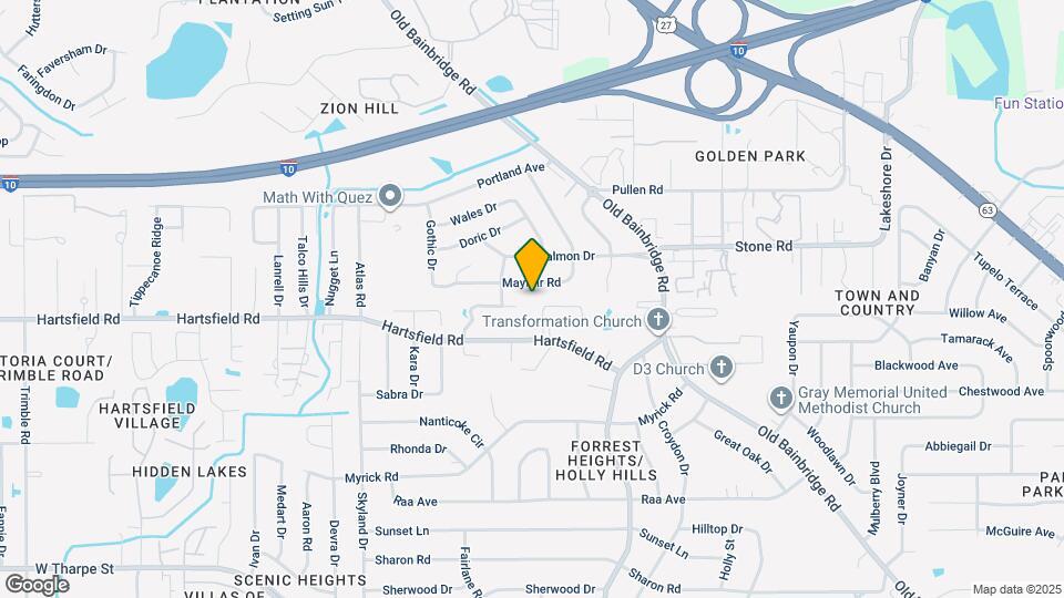 1862 Sylvan Ct Map and Location Details