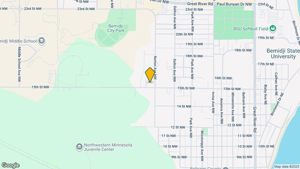 1009 15th St NW Map and Location Details