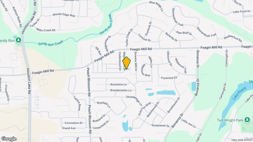 610 Maplewood Dr Map and Location Details