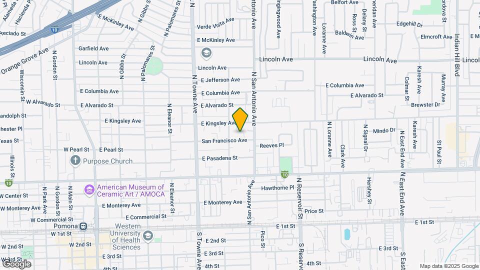 733-739 San Francisco Ave Map and Location Details