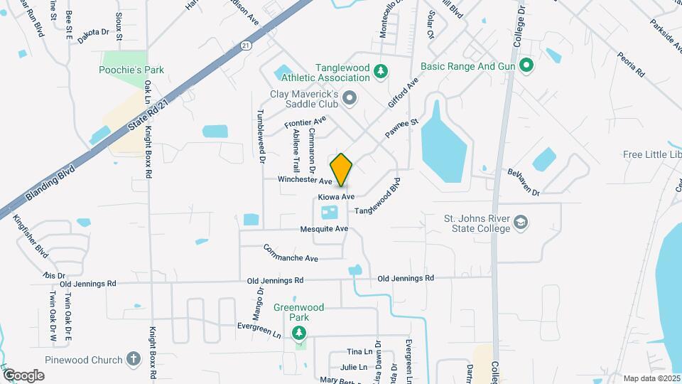 2819 Kiowa Ave Map and Location Details