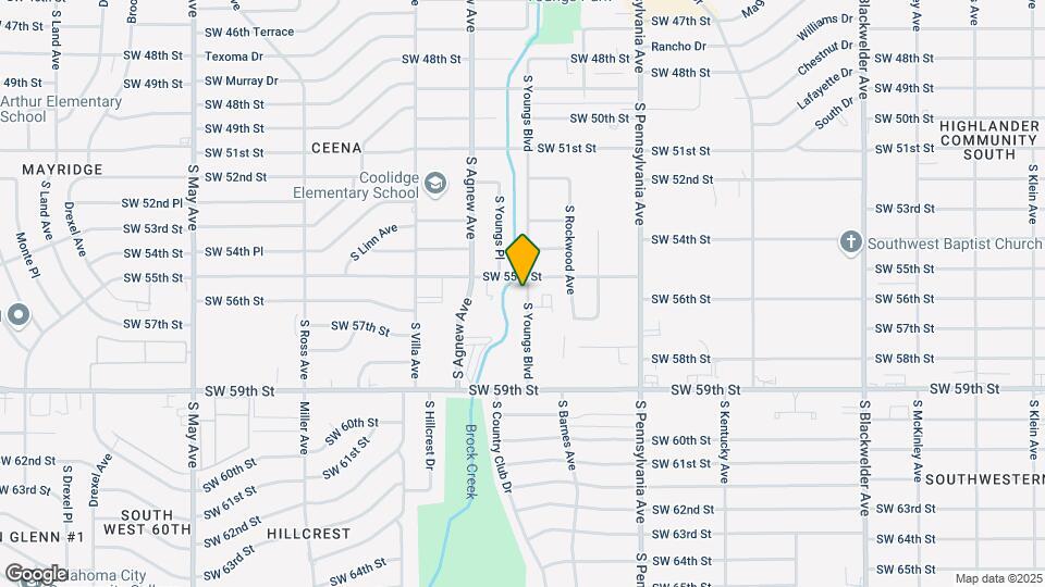 Hillcrest Apartments Map and Location Details