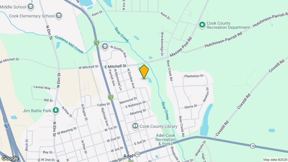 Bear Creek Village Map and Location Details