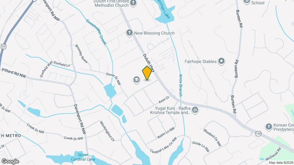 3083 Claiborne Dr NW Map and Location Details