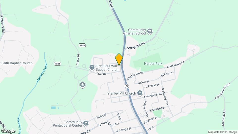 707 N Main St Map and Location Details