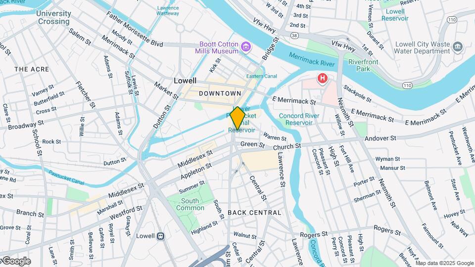 216 Central St Map and Location Details