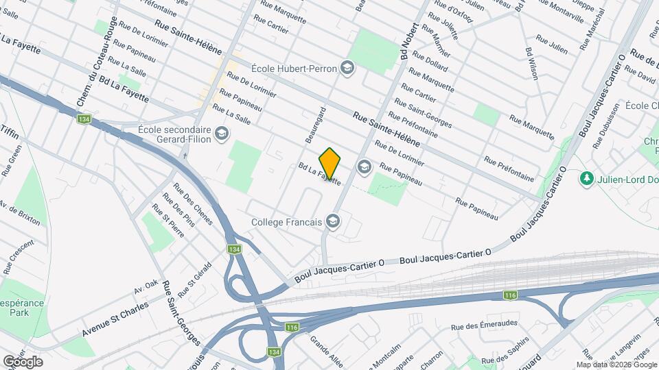 2270 La Fayette Boul Map and Location Details