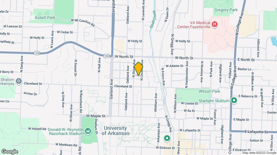 832 W Eagle St Map and Location Details