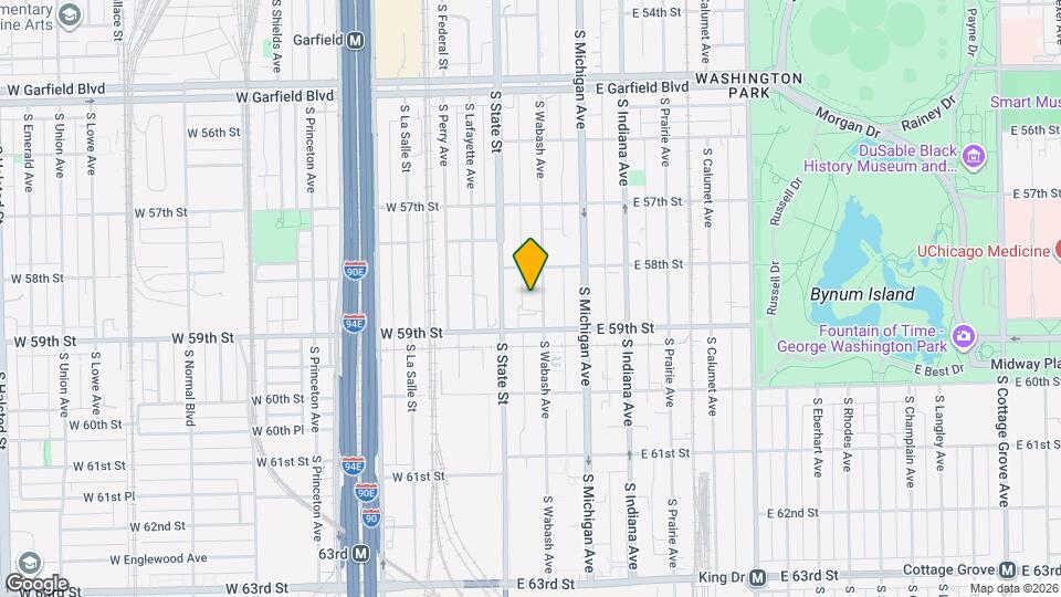 5830 S Wabash Ave, Unit 2 Map and Location Details