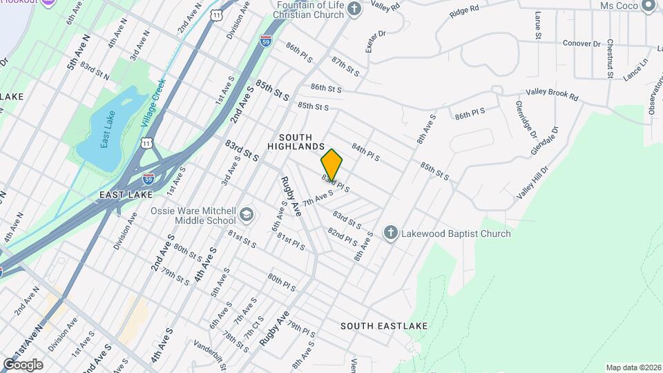 636 83rd Pl S Map and Location Details