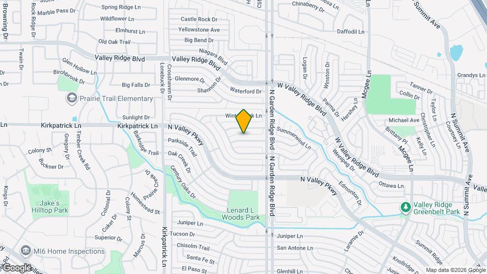 1533 Springaire Ln Map and Location Details