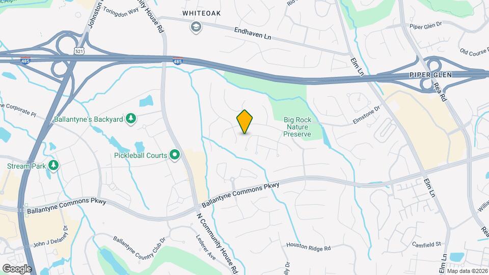 6820 Charter Hills Rd Map and Location Details