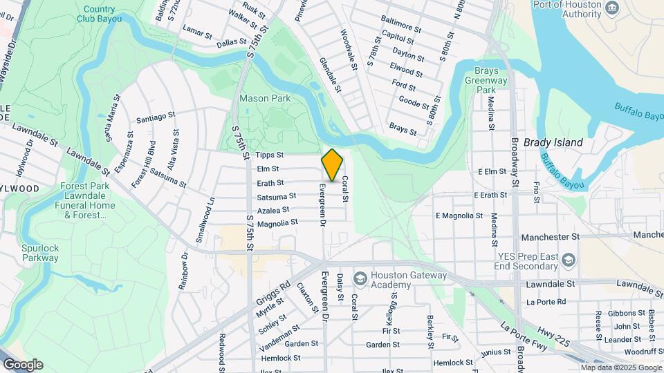 7710 Erath St Map and Location Details
