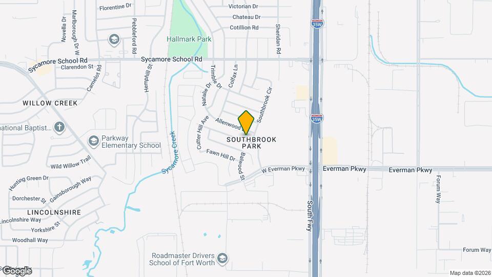 308 Blairwood Dr Mapa y Detalles de la Ubicación