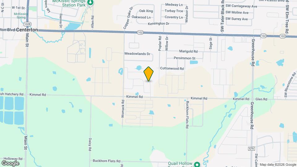 1021 Lakeview Dr Map and Location Details